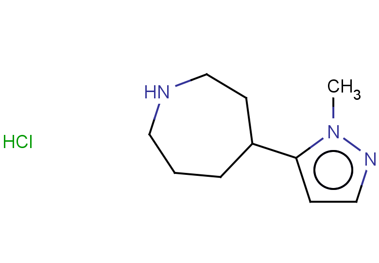 4-(1-methyl-1H-pyrazol-5-yl)azepane hydrochloride