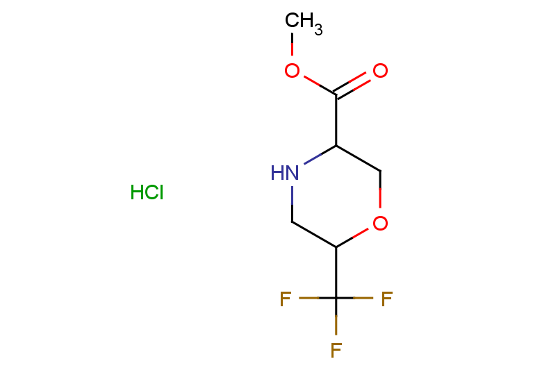 methyl 6-(trifluoromethyl)morpholine-3-carboxylate hydrochloride, Mixture of diastereomers