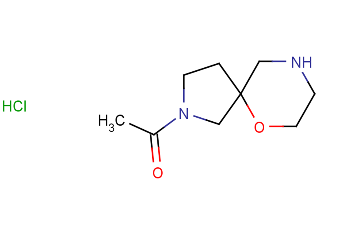 1-{6-oxa-2,9-diazaspiro[4.5]decan-2-yl}ethan-1-one hydrochloride