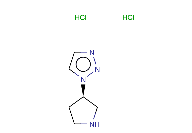 1-[(3R)-pyrrolidin-3-yl]-1H-1,2,3-triazole dihydrochloride