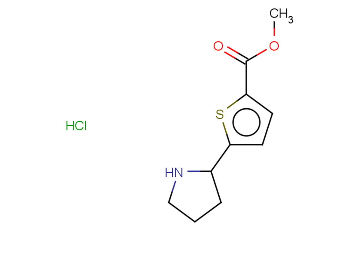 methyl 5-(pyrrolidin-2-yl)thiophene-2-carboxylate hydrochloride