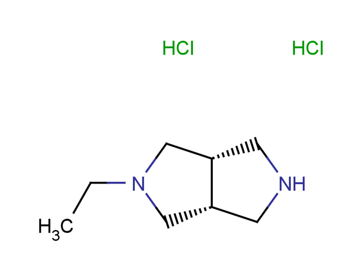 rac-(3aR,6aS)-2-ethyl-octahydropyrrolo[3,4-c]pyrrole dihydrochloride, cis