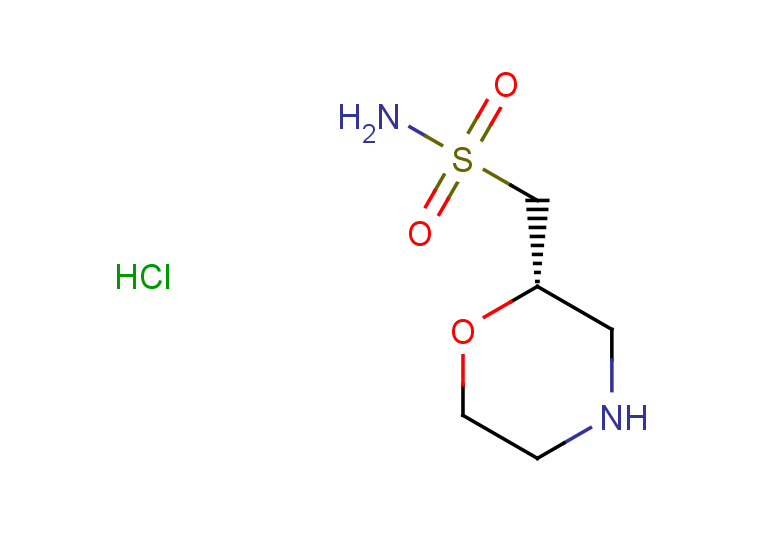 [(2S)-morpholin-2-yl]methanesulfonamide hydrochloride