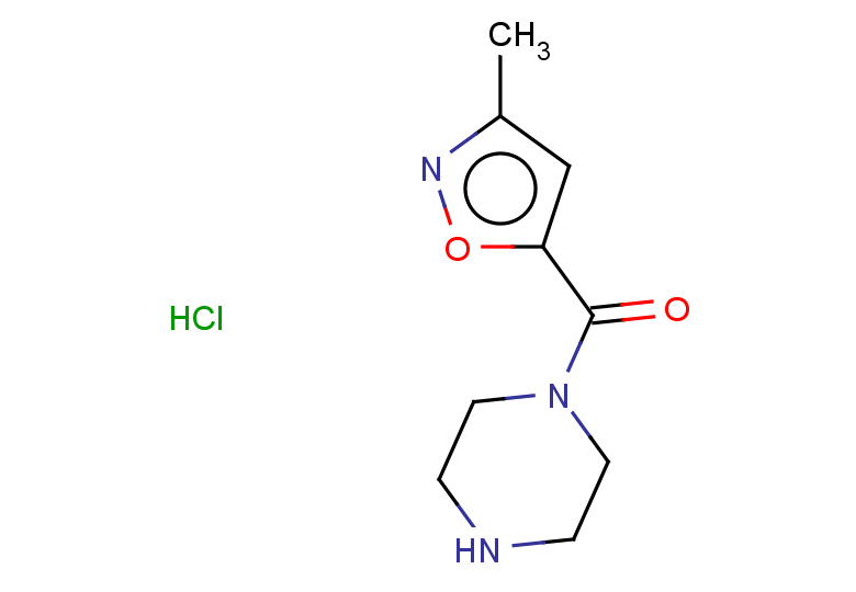 1-(3-methyl-1,2-oxazole-5-carbonyl)piperazine hydrochloride