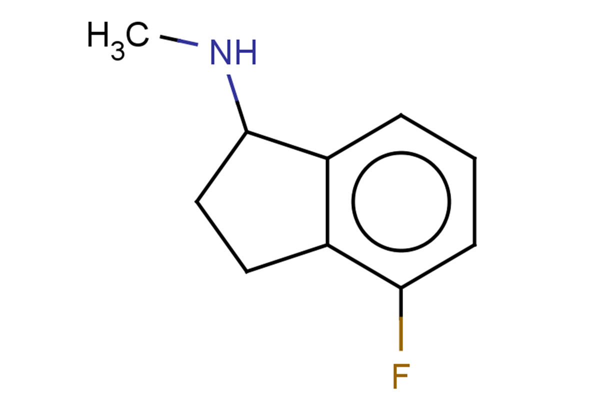 4-fluoro-N-methyl-2,3-dihydro-1H-inden-1-amine