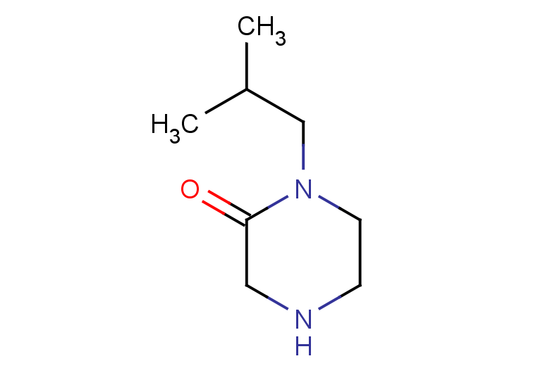 1-(2-methylpropyl)piperazin-2-one