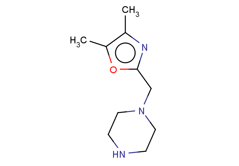 1-[(4,5-dimethyl-1,3-oxazol-2-yl)methyl]piperazine