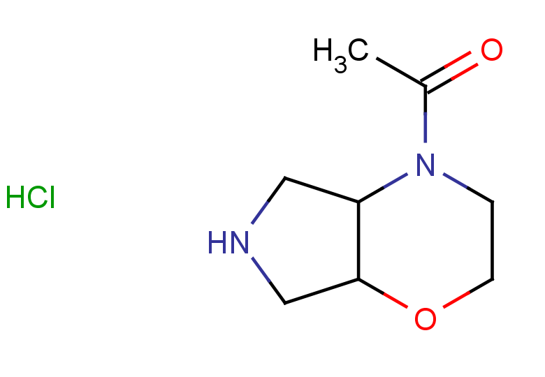 1-{octahydropyrrolo[3,4-b]morpholin-4-yl}ethan-1-one hydrochloride