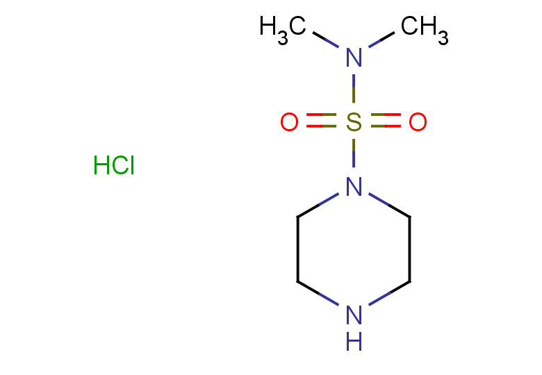 N,N-dimethylpiperazine-1-sulfonamide hydrochloride