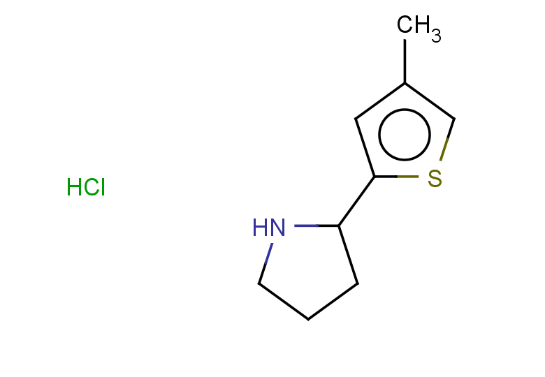 2-(4-methylthiophen-2-yl)pyrrolidine hydrochloride