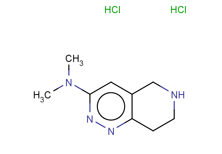 N,N-dimethyl-5H,6H,7H,8H-pyrido[4,3-c]pyridazin-3-amine dihydrochloride