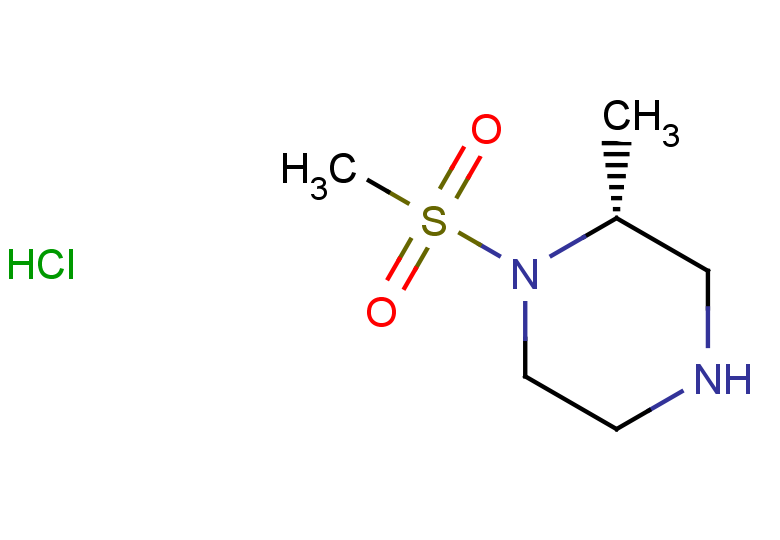 (2R)-1-methanesulfonyl-2-methylpiperazine hydrochloride