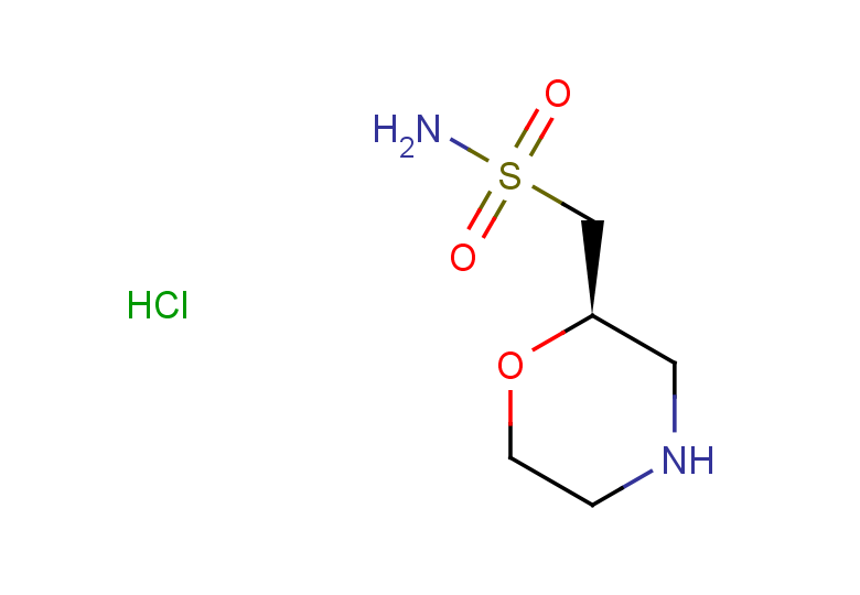 [(2R)-morpholin-2-yl]methanesulfonamide hydrochloride