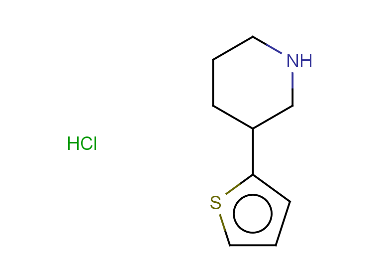 3-(thiophen-2-yl)piperidine hydrochloride