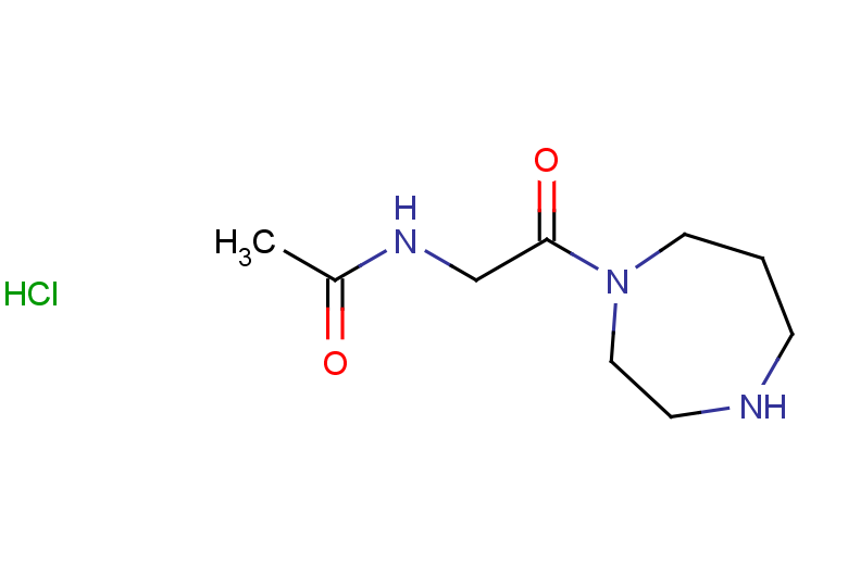 N-[2-(1,4-diazepan-1-yl)-2-oxoethyl]acetamide hydrochloride