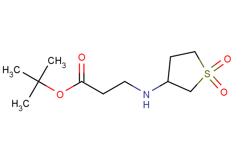 tert-butyl 3-[(1,1-dioxo-1lambda6-thiolan-3-yl)amino]propanoate