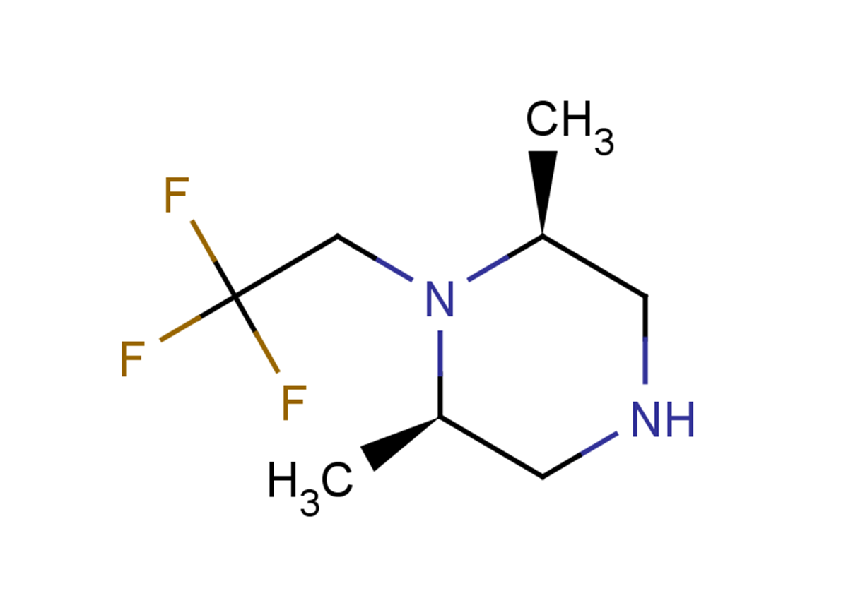 rac-(2R,6S)-2,6-dimethyl-1-(2,2,2-trifluoroethyl)piperazine