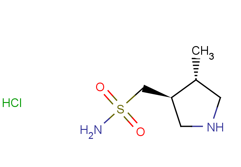 rac-[(3R,4R)-4-methylpyrrolidin-3-yl]methanesulfonamide hydrochloride, trans