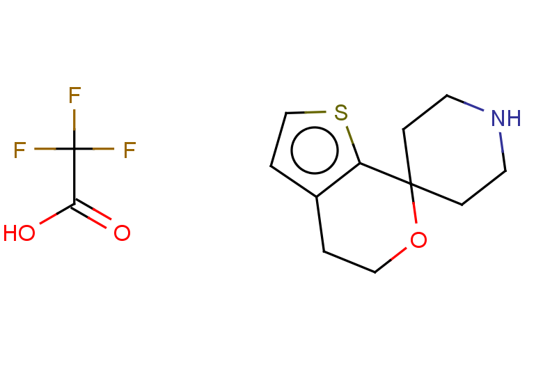 4',5'-dihydrospiro[piperidine-4,7'-thieno[2,3-c]pyran], trifluoroacetic acid
