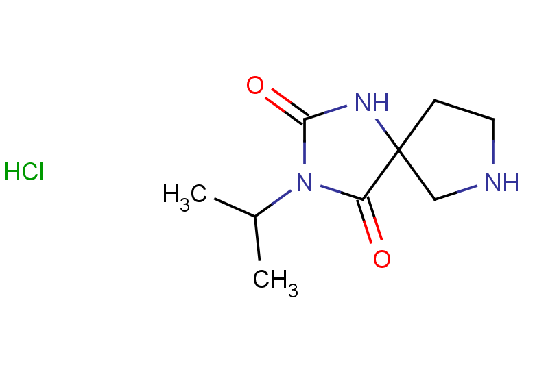 3-(propan-2-yl)-1,3,7-triazaspiro[4.4]nonane-2,4-dione hydrochloride