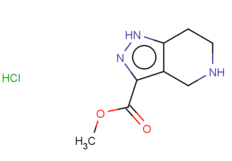 methyl 1H,4H,5H,6H,7H-pyrazolo[4,3-c]pyridine-3-carboxylate hydrochloride