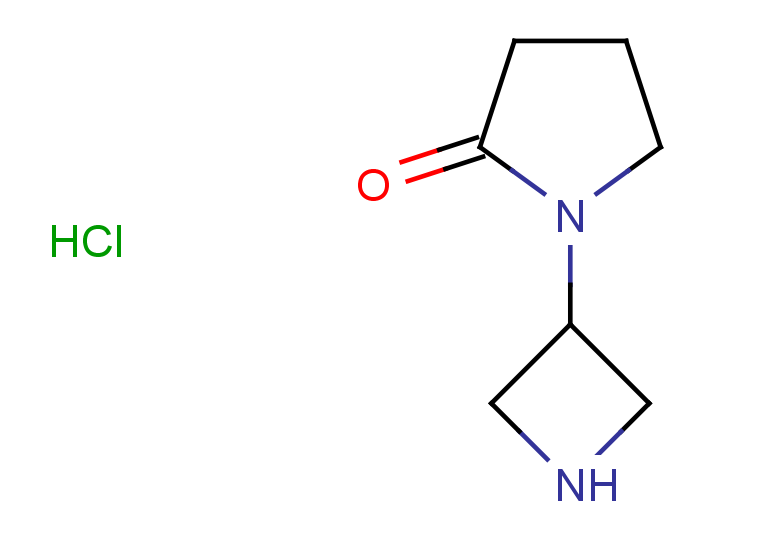 1-(azetidin-3-yl)pyrrolidin-2-one hydrochloride