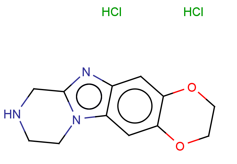 4,7-dioxa-11,14,17-triazatetracyclo[8.7.0.0^{3,8}.0^{11,16}]heptadeca-1(10),2,8,16-tetraene dihydrochloride