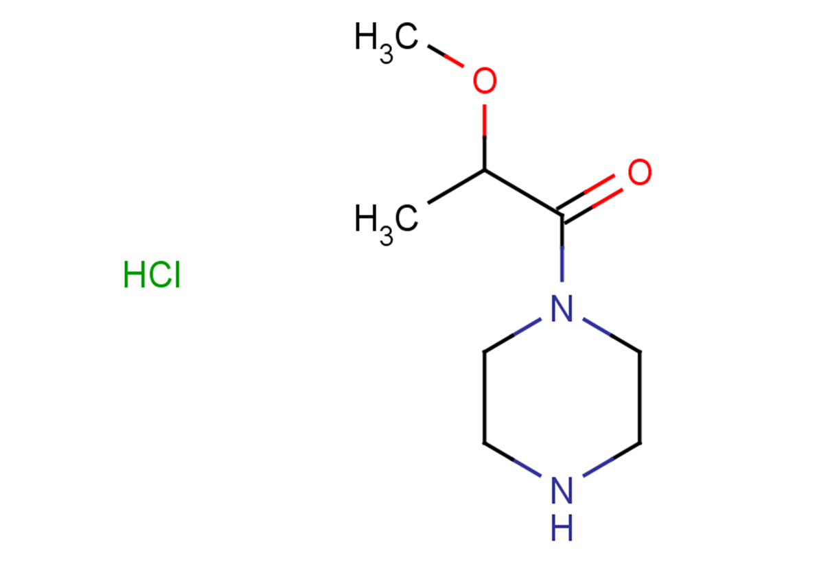 2-methoxy-1-(piperazin-1-yl)propan-1-one hydrochloride