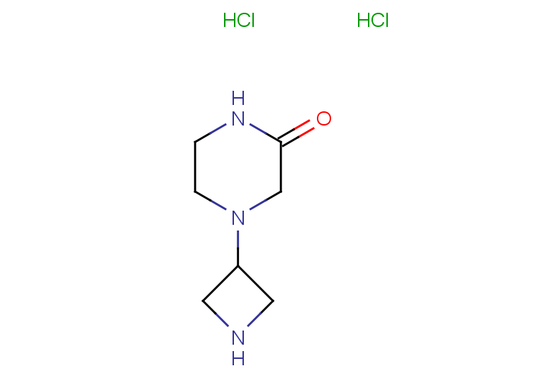 4-(azetidin-3-yl)piperazin-2-one dihydrochloride
