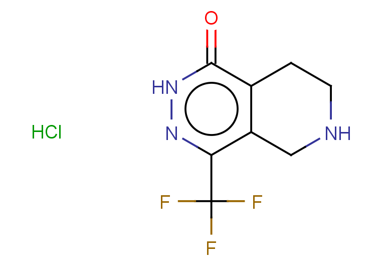 4-(trifluoromethyl)-1H,2H,5H,6H,7H,8H-pyrido[3,4-d]pyridazin-1-one hydrochloride