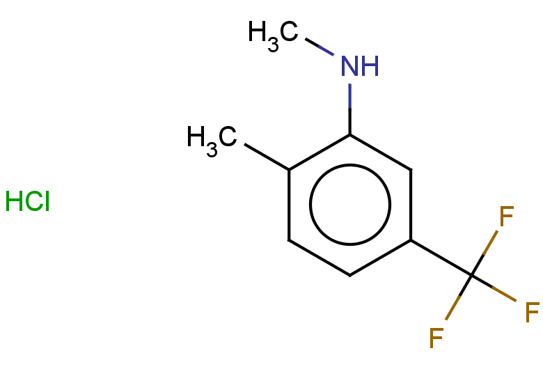 N,2-dimethyl-5-(trifluoromethyl)aniline hydrochloride