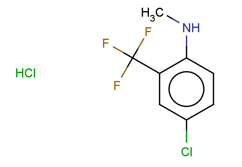 4-chloro-N-methyl-2-(trifluoromethyl)aniline hydrochloride