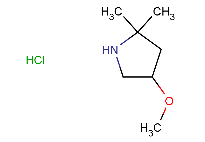 4-methoxy-2,2-dimethylpyrrolidine hydrochloride