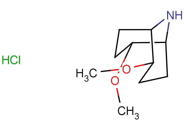 2,6-dimethoxy-9-azabicyclo[3.3.1]nonane hydrochloride