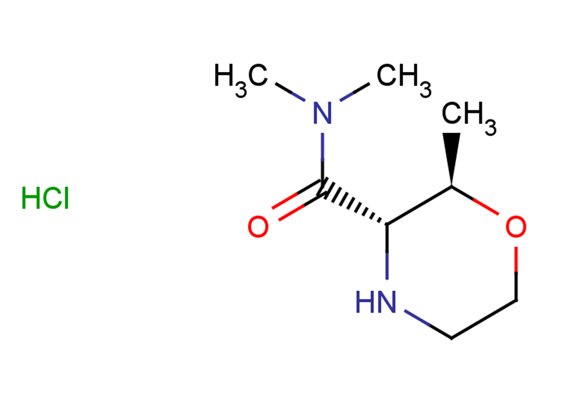 (2R,3S)-N,N,2-trimethylmorpholine-3-carboxamide hydrochloride