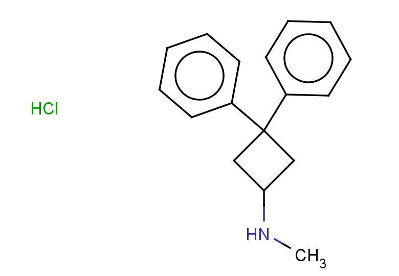N-methyl-3,3-diphenylcyclobutan-1-amine hydrochloride