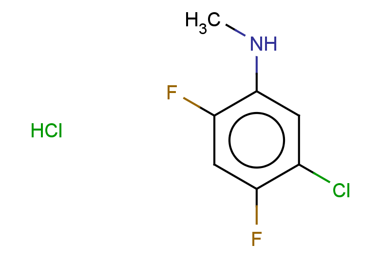 5-chloro-2,4-difluoro-N-methylaniline hydrochloride