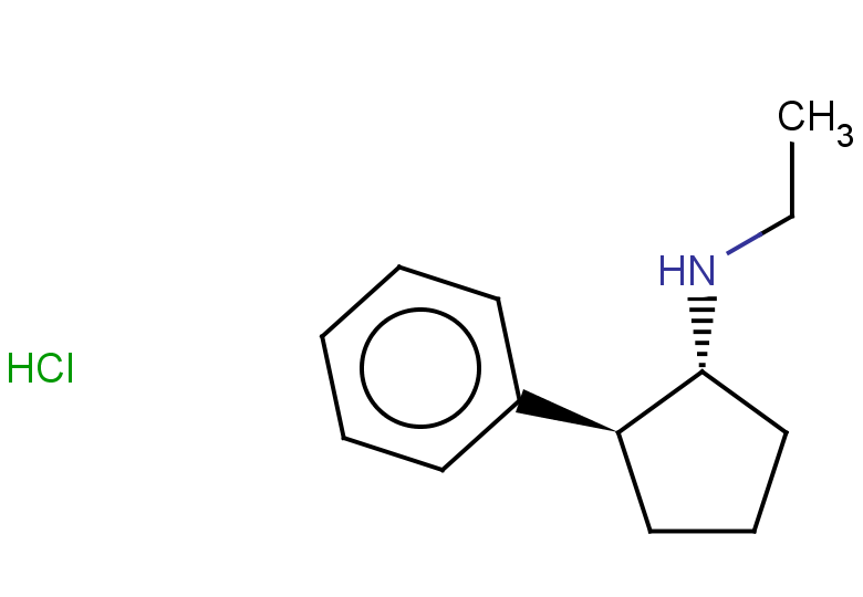 (1R,2S)-N-ethyl-2-phenylcyclopentan-1-amine hydrochloride