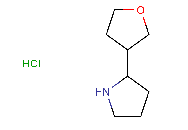 2-(oxolan-3-yl)pyrrolidine hydrochloride