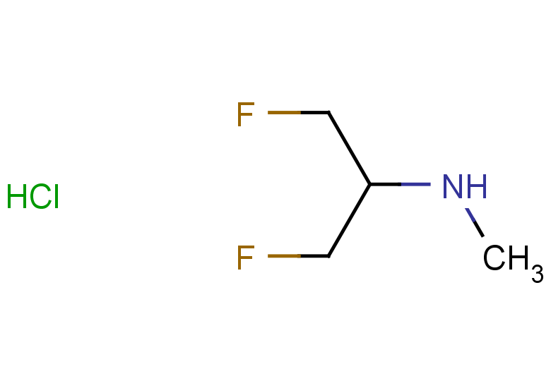 (1,3-difluoropropan-2-yl)(methyl)amine hydrochloride