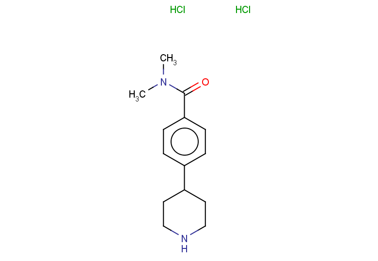 N,N-dimethyl-4-(piperidin-4-yl)benzamide dihydrochloride