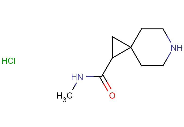 N-methyl-6-azaspiro[2.5]octane-1-carboxamide hydrochloride