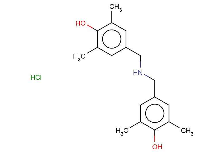4-({[(4-hydroxy-3,5-dimethylphenyl)methyl]amino}methyl)-2,6-dimethylphenol hydrochloride
