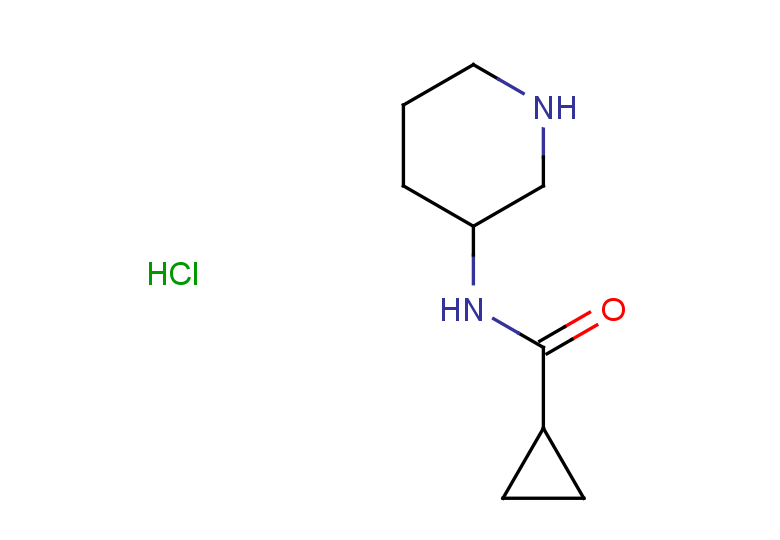 N-(piperidin-3-yl)cyclopropanecarboxamide hydrochloride