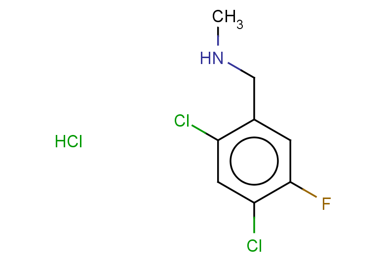[(2,4-dichloro-5-fluorophenyl)methyl](methyl)amine hydrochloride