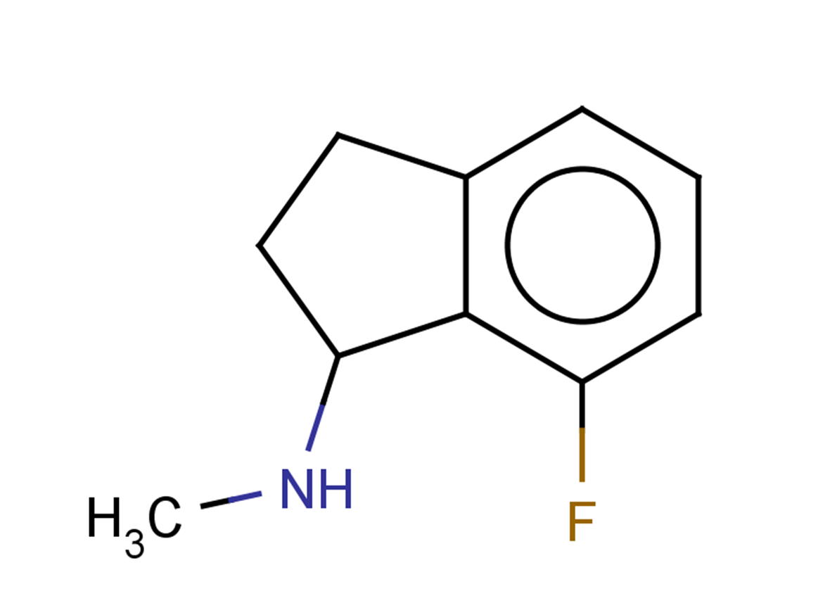 7-fluoro-N-methyl-2,3-dihydro-1H-inden-1-amine