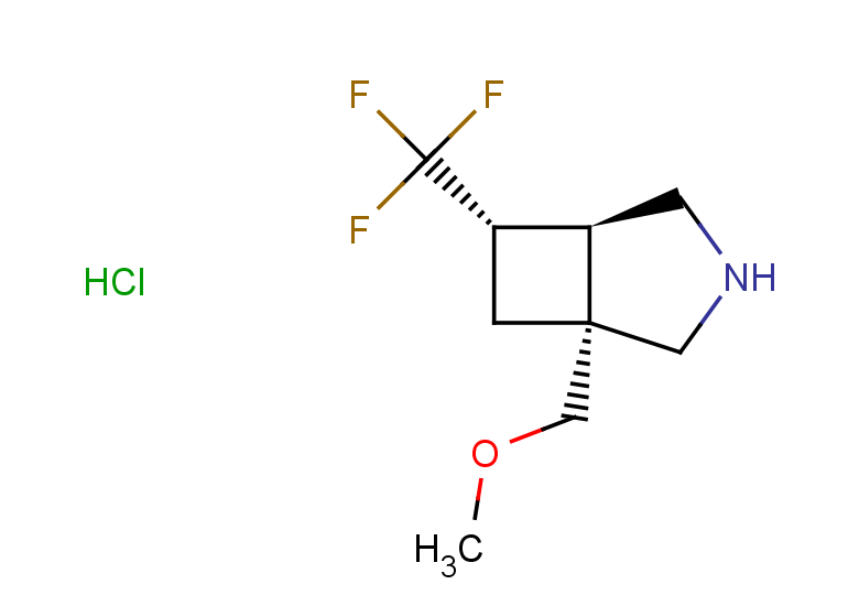 (1R,5R,6S)-1-(methoxymethyl)-6-(trifluoromethyl)-3-azabicyclo[3.2.0]heptane hydrochloride