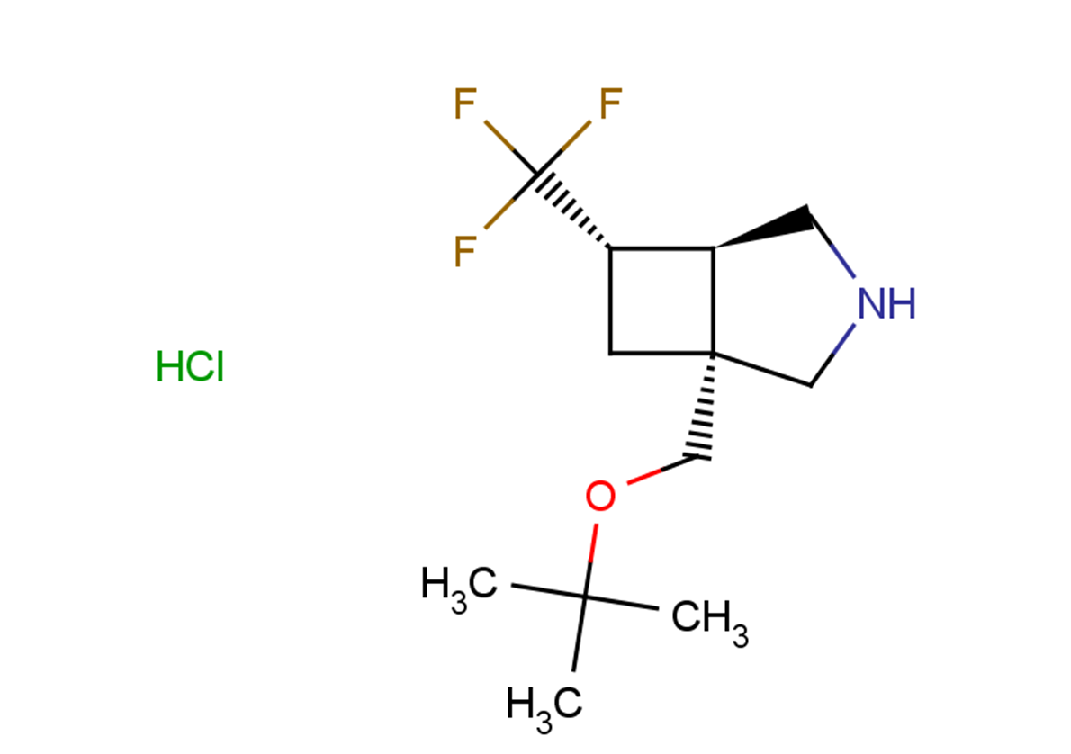 (1R,5R,6S)-1-[(tert-butoxy)methyl]-6-(trifluoromethyl)-3-azabicyclo[3.2.0]heptane hydrochloride
