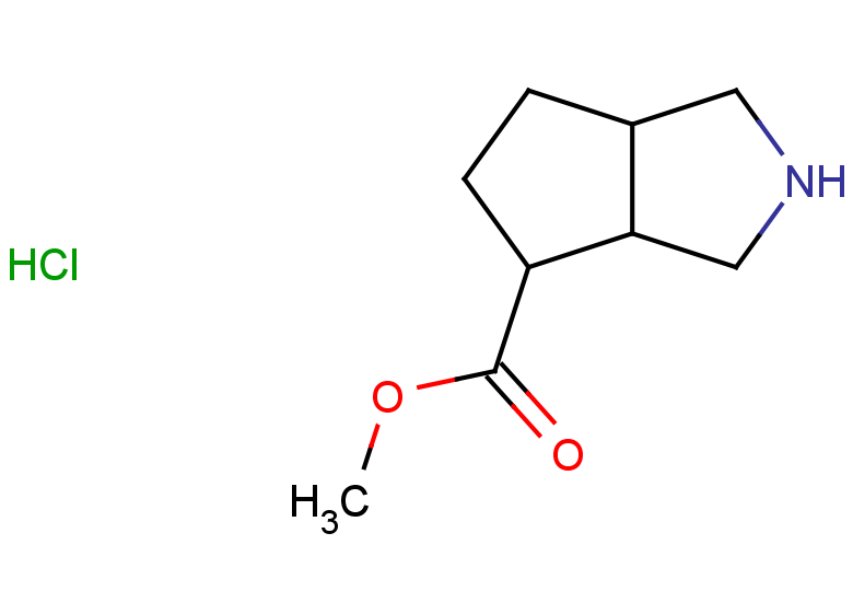 methyl octahydrocyclopenta[c]pyrrole-4-carboxylate hydrochloride