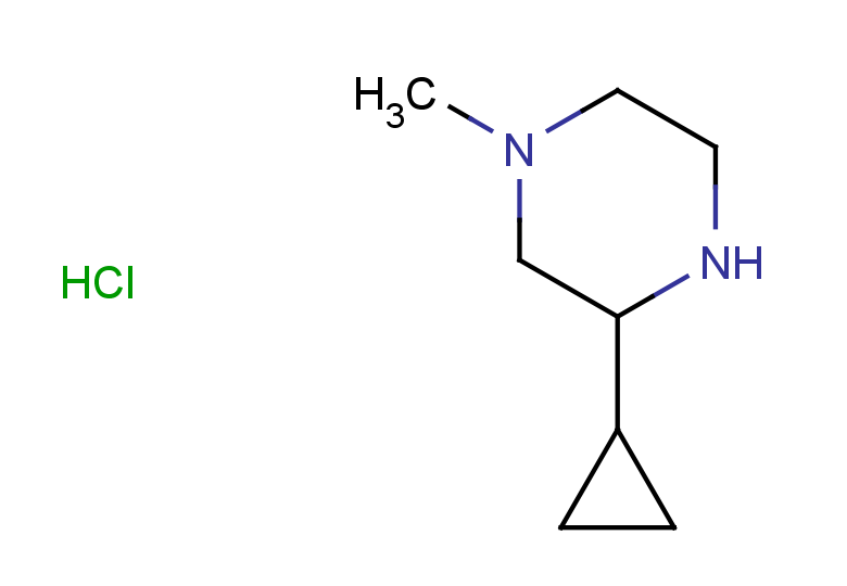3-cyclopropyl-1-methylpiperazine hydrochloride